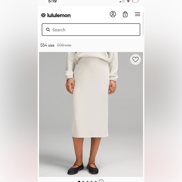 Lulu lemon skirt - Picture 1 of 1